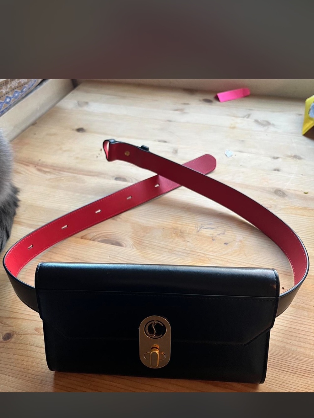 Christian Louboutin leather belt bag - Picture 1 of 4